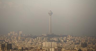 کیفیت هوای تهران در وضعیت نارنجی