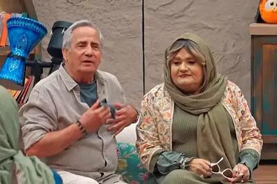 سکانس جنجالی حاملگی اکبر عبدی در جوکر که سانسور شد/ ببینید