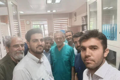 بازگشت پزشکیان به دنیای جراحی با نجات دو بیمار