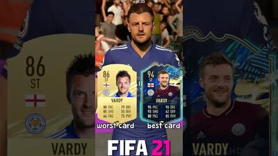 بهترین و بدترین ریتینگ‌های جیمی واردی از FIFA 13 تا EA FC 25 - پارس فوتبال