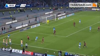 گل انفرادی و زیبای روملو لوکاکو به کالیاری (ناپولی 2-0 کالیاری) - پارس فوتبال