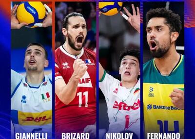 چهار پاسور رویایی لیگ ملت‌ها از نگاه FIVB - پارس فوتبال