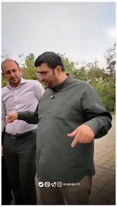 ویدئویی عجیب از شهردار منطقه ۱۵ تهران جنجالی شد / فیلم
