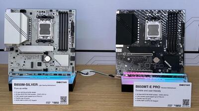 معرفی و نمایش سه‌گانه جدید BIOSTAR در کامپیوتکس ۲۰۲۵؛ مادربردهای سری B800 با سوکت AM5