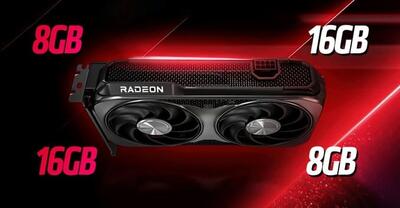 دفاع AMD از RX 9060 XT 8GB: اکثر گیمرها به بیشتر از ۸ گیگابایت VRAM احتیاج ندارند