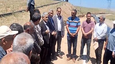 آغاز فاز اول شبکه اصلی پایاب سد آیدوغموش در اراضی تازه کند شور