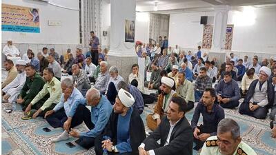 تصاویری از مراسم بزرگداشت شهدای خدمت در خنج + عکس