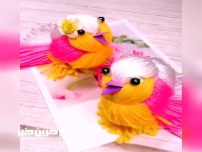 آموزش جوجه کاموایی!