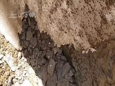 برف در دمای ۴۲ درجه کاشان