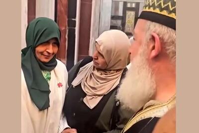 یک زن فرانسوی در فلسطین مسلمان شد