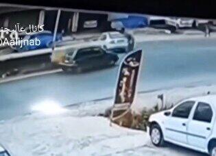 ویدیو| برخورد هولناک موتور سنگین با تیبا در بابل؛ تصاویر صحنه دلخراش!