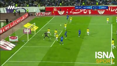 خلاصه بازی استقلال2- صنعت نفت آبادان0/ ببینید