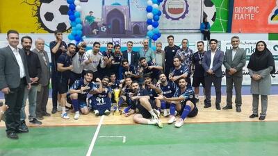 فولاد بردسیر کرمان قهرمان مسابقات لیگ نخبگان کارگری کشور شد