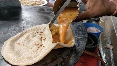 لواش شکم پر / طرز تهیه صبحانه مقوی و خوشمزه با نان لواش و تخم مرغ