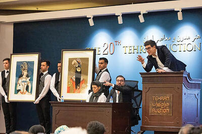 سایه سنگین حاشیه بر حراج تهران
