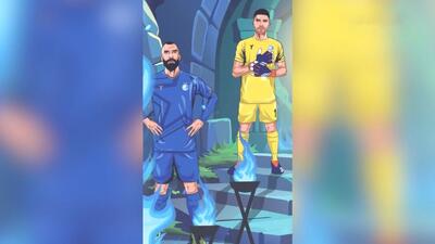 انیمیشن باشگاه استقلال برای دیدار با صنعت نفت آبادان