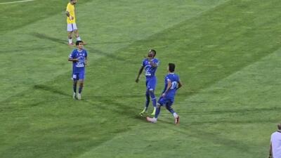 گلهای بازی استقلال 2-0 نفت آبادان از زاویه دوربین فوتبالی