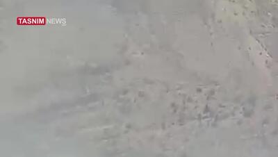 حجم حریق در ارتفاعات هماگ هرمزگان
