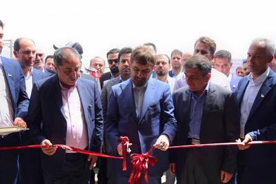 فاز نخست شرکت تولیدی تجهیزات آریا اروند در شهرک صنعتی خرمشهر راه‌اندازی شد / کلنگ زنی فاز دوم