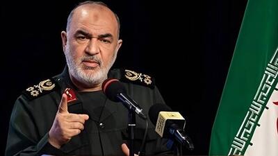 فیلم/ سردار سلامی: دشمن کاری میکند که در دفاع از ارزش هایمان خجالت بکشیم