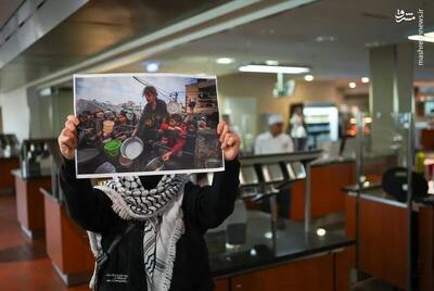 عکس/ تجمع دانشجویان حامی فلسطین در دانشگاه‌های برلین
