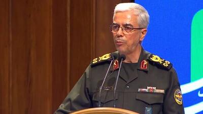 فیلم/ سرلشکر باقری: شهادت می‌دهم دولت شهید رئیسی ممتاز بود