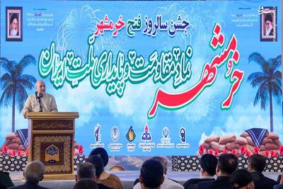 عکس/ حضور قالیباف در مراسم سالروز آزادسازی خرمشهر