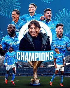 ناپولی قهرمان سری آ شد + فیلم جشن
