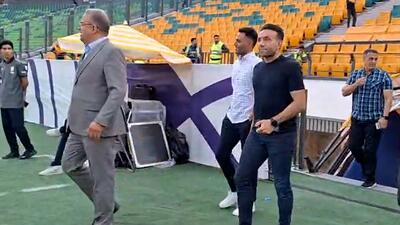 تعجب کوپال ناظمی از گرد و خاک هوا - پارس فوتبال