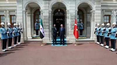 جولانی به دیدار اردوغان رفت