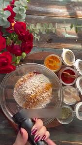 مرغ سوخاری به روش KFC + فیلم