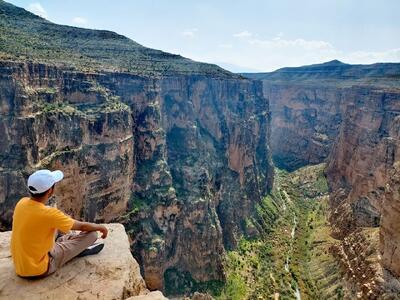 نمایی خاص و شگفت انگیز از تنگه هایقر - استان فارس+فیلم - سبک ایده آل