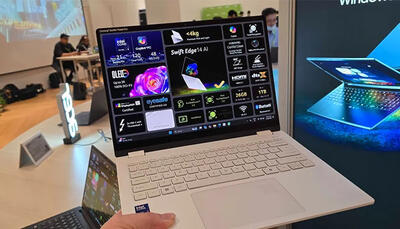 ایسر لپ‌تاپ Acer Swift Edge 14 AI را معرفی کرد؛ زیر یک کیلوگرم