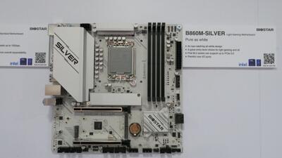 مادربرد Biostar B860M-Silver به کامپیوتکس 2025 آمد