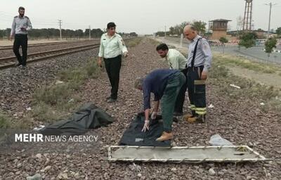 تصادف مرگبار با قطار در حوالی تهران
