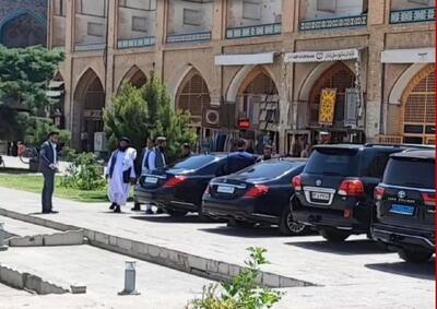 ورود بدون اجازه هیات طالبانی به نقش جهان حاشیه ساز شد! جزئیات - ویدائو مگ