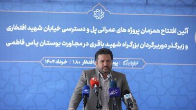 دو پروژه رها شده ادوار گذشته در شمال تهران به بهره‌برداری رسید
