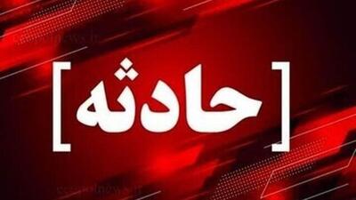 واژگونی مینی بوس در محور اراک-قم