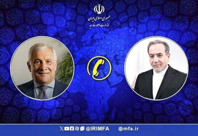 رایزنی عراقچی با وزیرخارجه ایتالیا