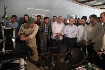 بازدید جبلی از پشت صحنه سریال «۰۲۴»