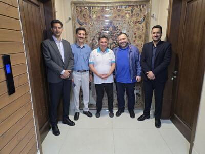  ملاقات مدیران چادرملو با سرمربی تیم ملی