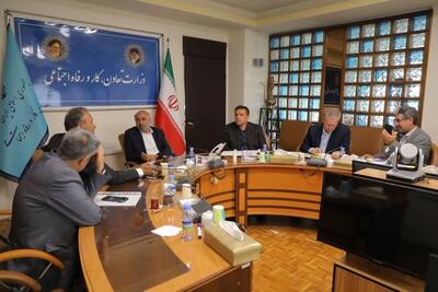 دیدارعباس صوفی با وزیر کار /از بررسی بیمه نانوایان و کارگران تا پیگیری فعالیت گاوداری ۶ هزار رأسی قهاوند