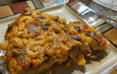 طرز تهیه یک کوکو ماکارونی خوشمزه و متفاوت / طعمی جدید با ماکارونی