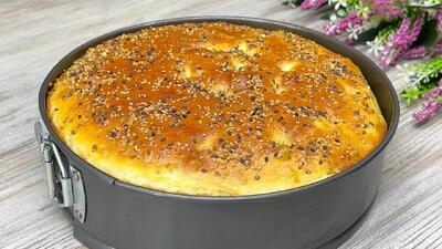 دستور پخت سریع نان پف دار و تازه در خانه