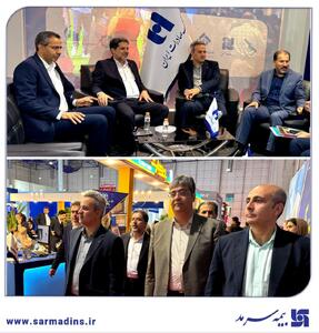 بازدید بهشتی‌نژاد از غرفه بیمه سرمد در نخستین نمایشگاه مشهد اینوکس-فاینکس | اقتصاد24