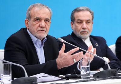 عراقچی به رئیس‌جمهور گزارش دور پنجم مذاکرات را داد/ پزشکیان: اگر آمریکایی‌ها ببینند در داخل وحدت داریم، نمی‌توانند به سواستفاده از وضعیت ما طمع کنند