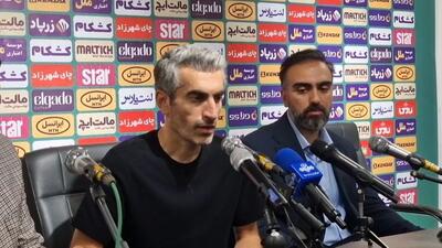 کنفرانس خبری مجتبی جباری: از انتقاد به وضعیت ماشاریپوف تا درخواست تغییر شهر میزبان فینال