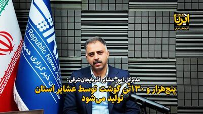 فیلم| عشایر آذربایجان شرقی سالانه بیش از پنج‌هزار تُن گوشت تولید می‌کنند