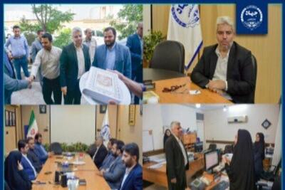 بازدید سرپرست جدید جهاددانشگاهی قم از بخش‌های مختلف این واحد