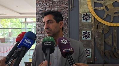 گفت‌و‌گو با محمدرضا مهدوی در پایان آئین ملی نکوداشت روز جهانی فوتبال